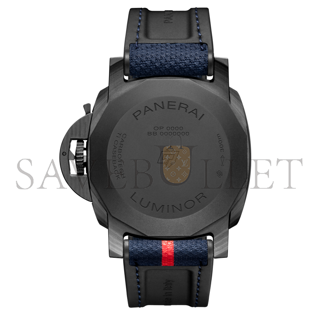 PANERAI LUMINOR MARINA CARBOTECH™ LUNA ROSSA 44MM WATCH PAM01529